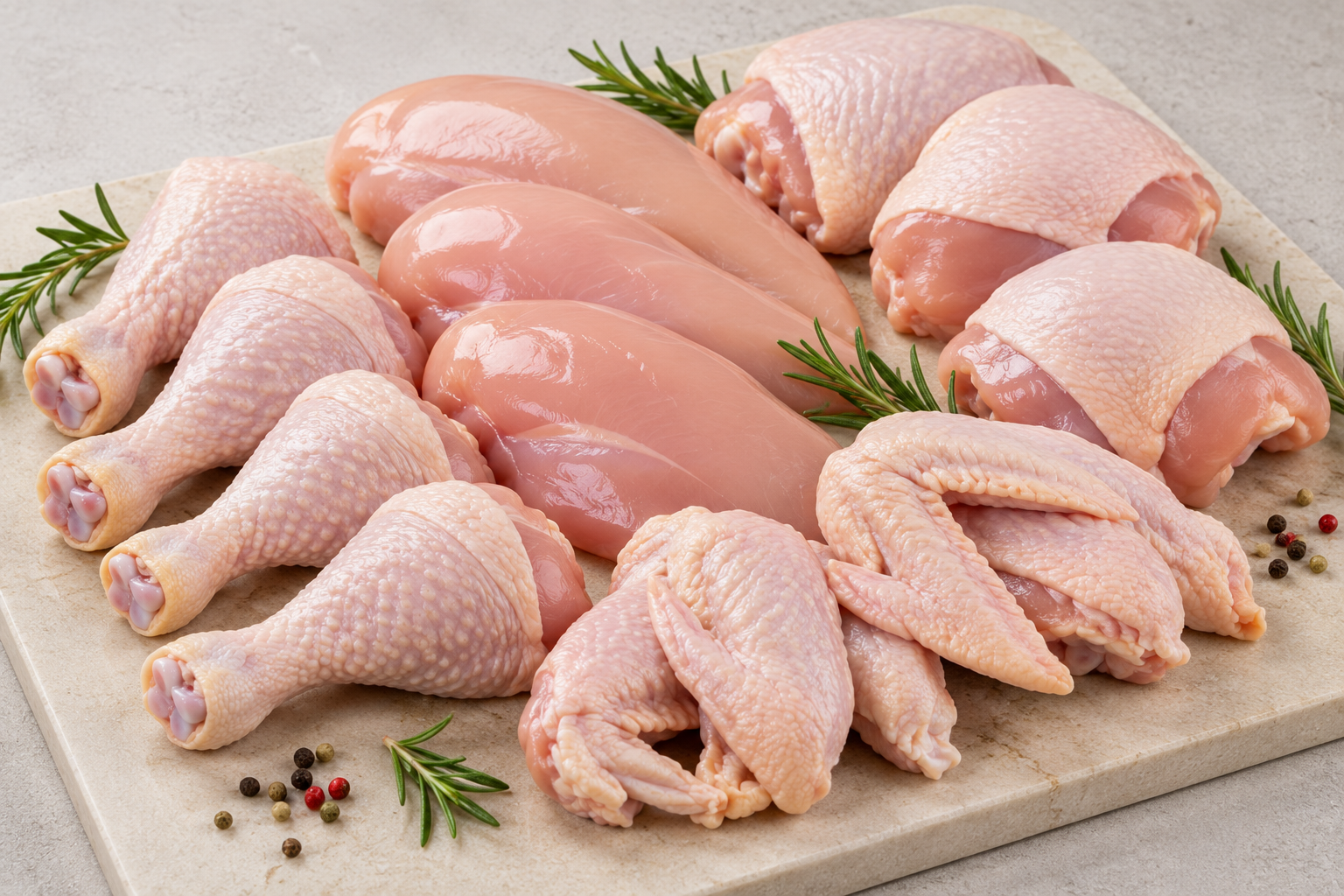 Assorted premium poultry cuts